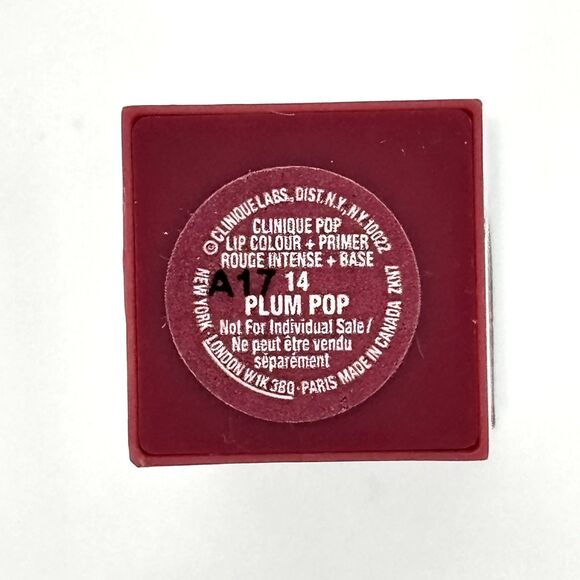 Clinique Pop Lip Colour + Primer | Plum Pop 14 - Picture 6 of 6